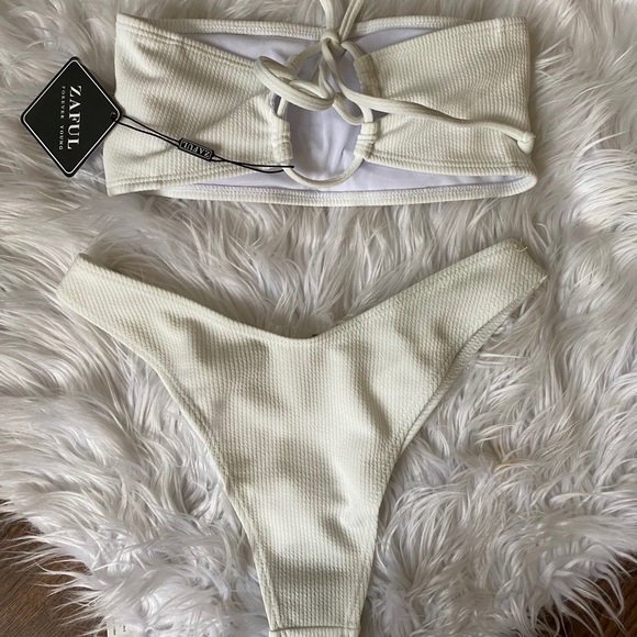Zaful white Bikini - Picture 2 of 3